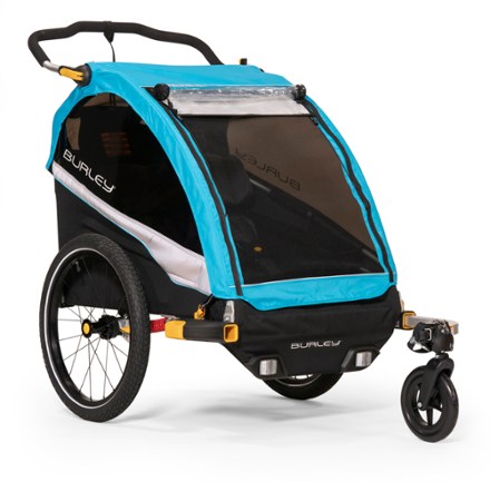 burley bike trailer double