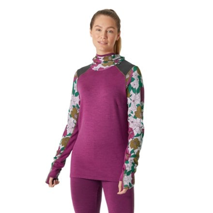 Helly Hansen LIFA Merino Midweight Balaclava Base Layer Hoodie - Women's 1