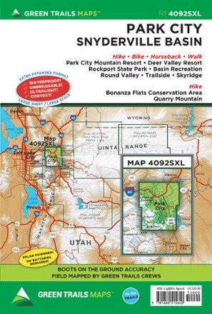 Green Trails Map 4092SXL - Park City 0