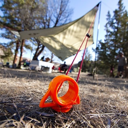 Nite Ize Orange Screw Ultimate Ground Anchors - Large - Package of 2 3