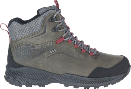 grey hiking boots