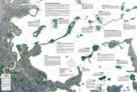 National Geographic Boston Harbor Islands National Recreation Area Topographic Map 1