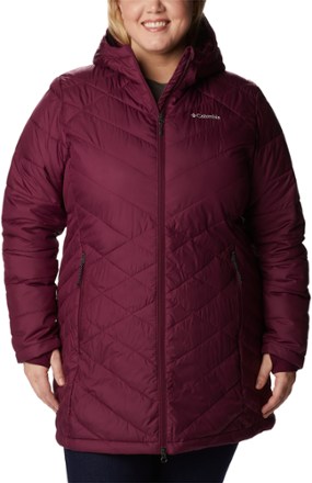 Women's plus size columbia cheap puffer jacket