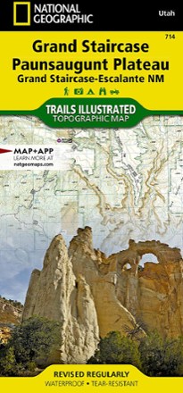 National Geographic Grand Staircase / Paunsaugunt Plateau Topographic Map 0