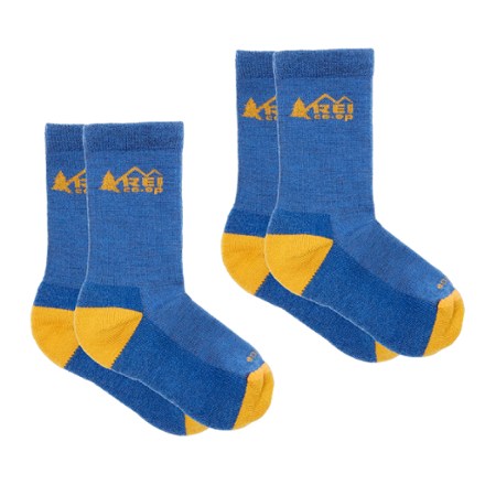 REI Co-op Trailsmith Merino Wool Crew Socks - Kids' - 2 Pairs 0