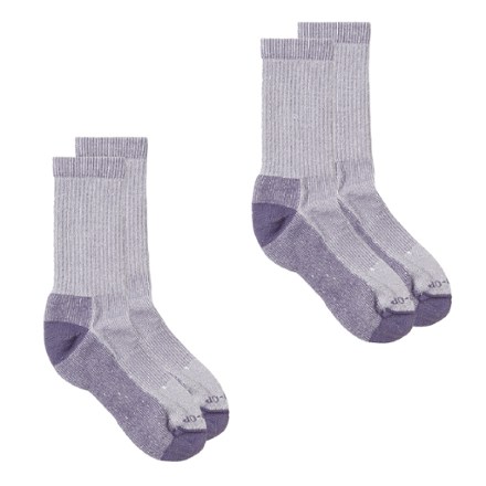 REI Co-op COOLMAX EcoMade Lightweight Hiking Crew Socks - 2 Pairs 0