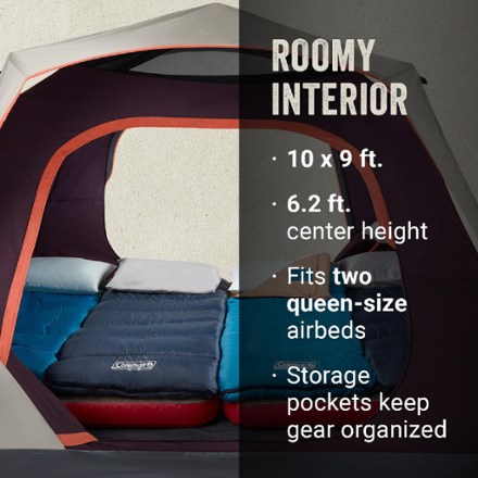 Coleman Skylodge 6-Person Instant Camping Tent 1