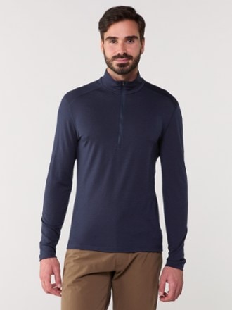 Icebreaker 200 Oasis Long-Sleeve Half-Zip Base Layer Top - Men's 1