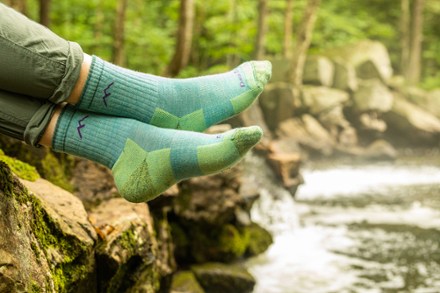 Darn Tough Stripes Micro Crew Socks - Women's 1