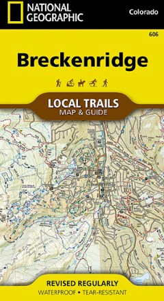 National Geographic Breckenridge Local Trails Map & Guide 0