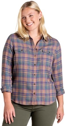 Toad&Co Re-Form Flannel Long-Sleeve Shirt - Women's 0