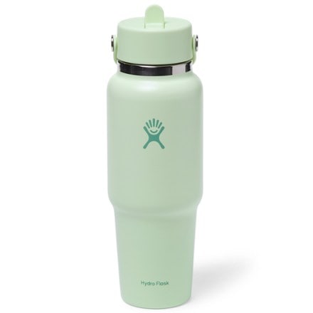 Hydro Flask Wide-Mouth Travel Bottle with Flex Straw Cap - 32 fl. oz. 1