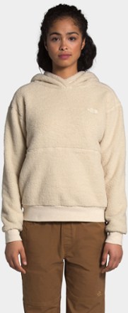 north face sherpa hoodie womens