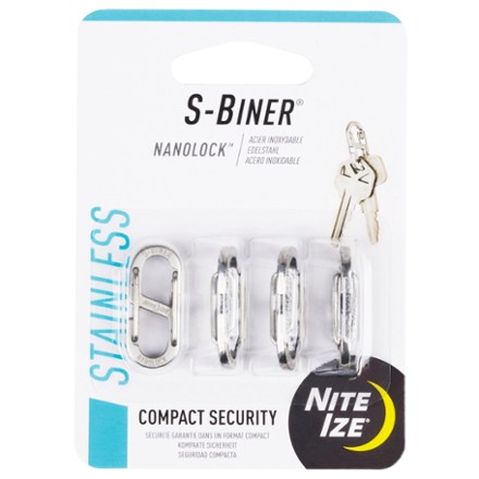 Nite Ize S-Biner NanoLock - Package of 4 0