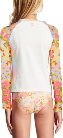 Billabong Spring Daydream Long-Sleeve Rashguard 2-Piece Swim Set - Girls' 1