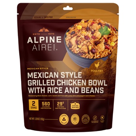 AlpineAire Foods Mexican Style Grilled Chicken Bowl - 2 Servings 0