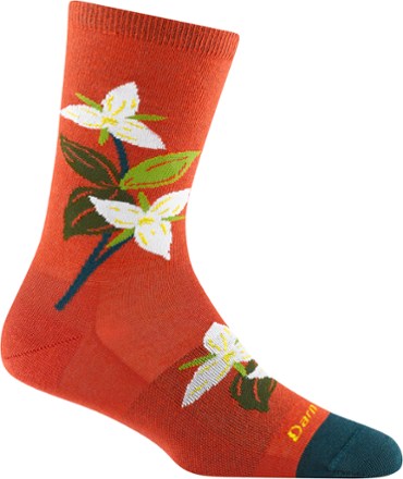 Darn Tough Blossom Crew Lightweight Lifestyle Socks - Women's 0