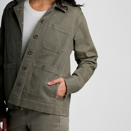 Free Fly Folly Twill Chore Coat - Women's 4