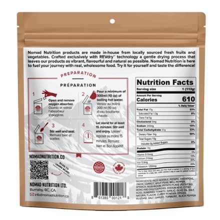 Nomad Nutrition Kathmandu Curry - 1 Serving 1