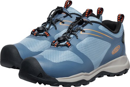 KEEN Wanduro Low Waterproof Hiking Shoes - Big Kids' 6