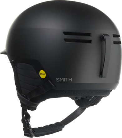 Smith Scout Mips Snow Helmet Back view (Matte Black)