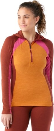 Smartwool Classic Thermal Merino Base Layer Half-Zip Hoodie - Women's 1