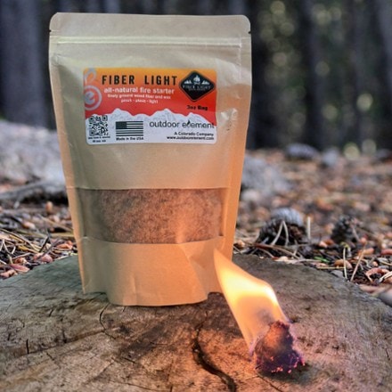 outdoor element Fiber Light Fire Tinder Bag 1