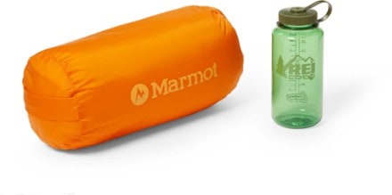 Marmot Lithium 0 Sleeping Bag Stuff sack (32oz bottle not included) (Orange Pepper/Golden Sun)