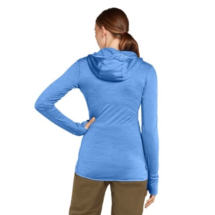 Icebreaker Merino Blend 200 RealFleece Descender Long-Sleeve Zip Hoodie - Women's 1