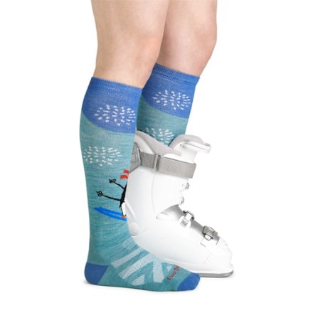 Darn Tough Penguin Peak Over-The-Calf Midweight Ski and Snowboard Socks - Women's 4