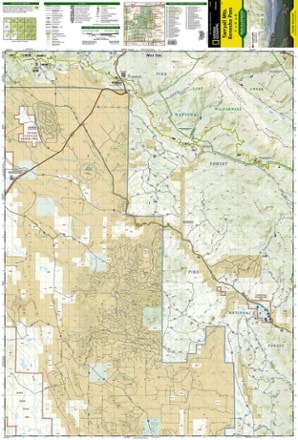 National Geographic Tarryall Mtns. / Kenosha Pass Topographic Map 1