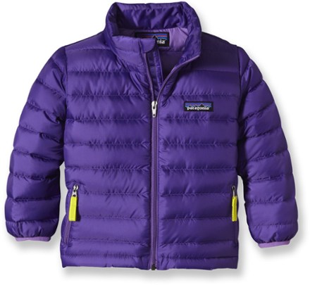 patagonia purple down jacket