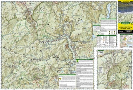 National Geographic Presidential Range / Gorham Topographic Map 2