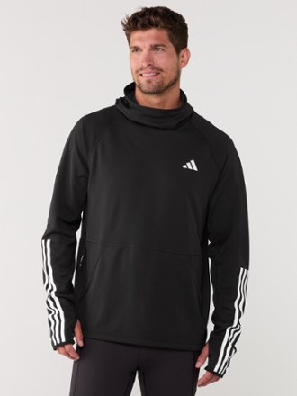 adidas Own The Run Excite 3-Stripes Hoodie - Men's 1