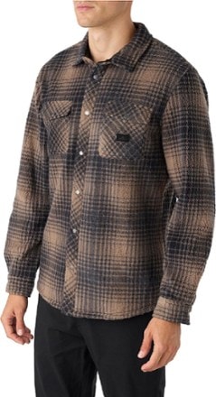 O'Neill Glacier Plaid High-Pile Superfleece Shirt - Men's 2