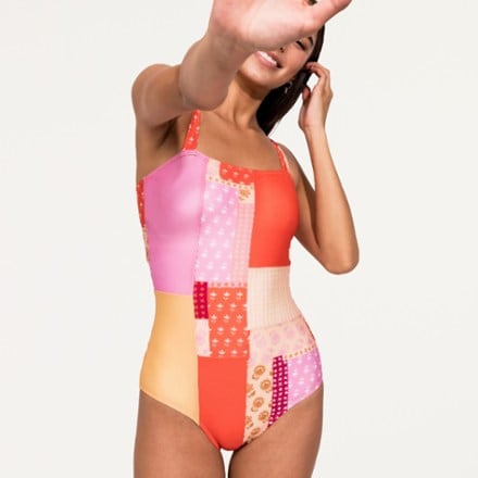 Nani Patchwork One-Piece Swimsuit - Women's 1