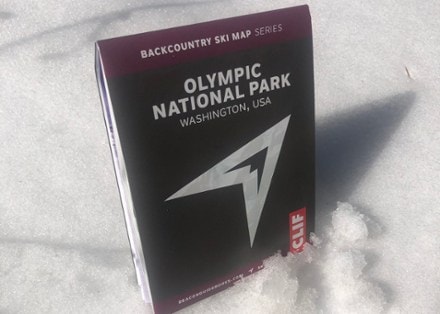 Beacon Guidebooks Backcountry Ski Map: Olympic National Park, Washington 2