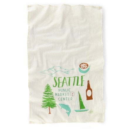 Claudia Pearson Seattle Tea Towel 1