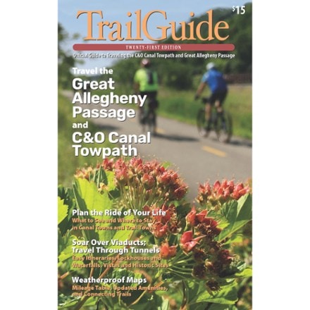 Allegheny Trail Alliance TrailGuide: Official Guide to Traveling the C&O Canal Towpath and Great Allegheny Passage - 21st Edition 0