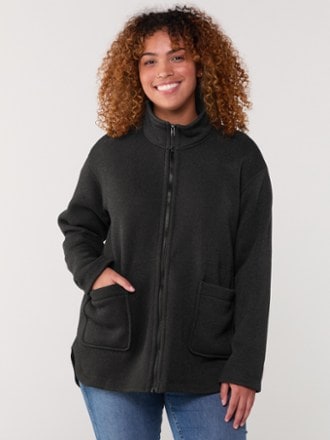 Patagonia Better Sweater Oversized Coat Women s Black S