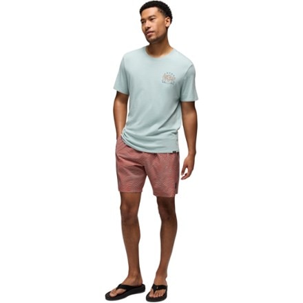 prAna Metric E-Waist 6" Board Shorts - Men's 7