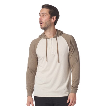 Glyder Low Tide Henley Hoodie - Men's 0