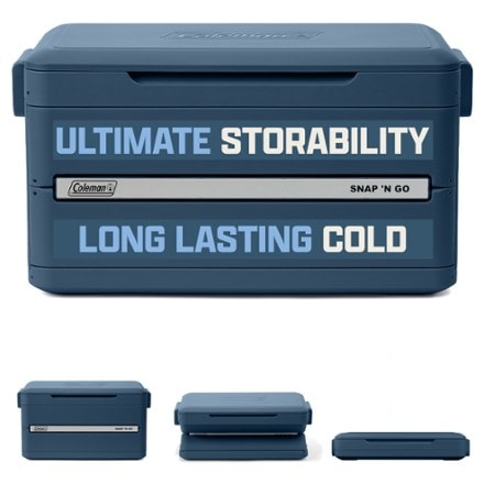 Coleman Snap 'N Go 55-Quart Collapsible Hard Cooler 1