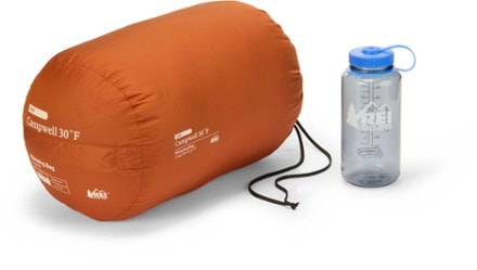 REI Co-op Campwell 30 Sleeping Bag Stuff sack (32 fl. oz. bottle not included)