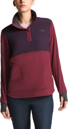 north face mountain sweatshirt snap