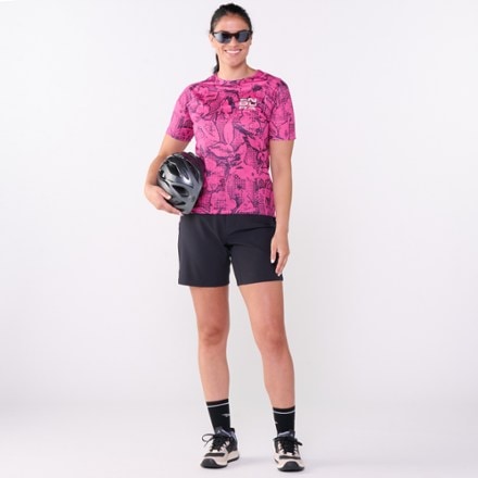 Endura Grid Floral LTD Printed Bike T-Shirt - Women's 6