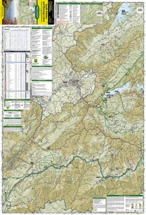 National Geographic Cherokee and Pisgah National Forests - South Holston and Watauga Lakes Trail Map 2