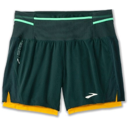 Brooks High Point 5" 2-in-1 Shorts - Men's 0