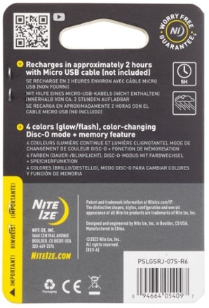 Nite Ize SpotLit Rechargeable Collar Light - Disc-O Tech 6