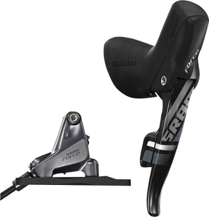 SRAM Force 22 Shift/Brake Lever with Disc Brake Caliper - Flat Mount - Right/Rear 0